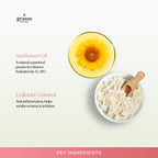 Grasse Natural Calming Almond Blossom Sunflower Oil Body Lotion