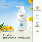 Grasse Natural Ceradew Sunflower Oil Shower Butter