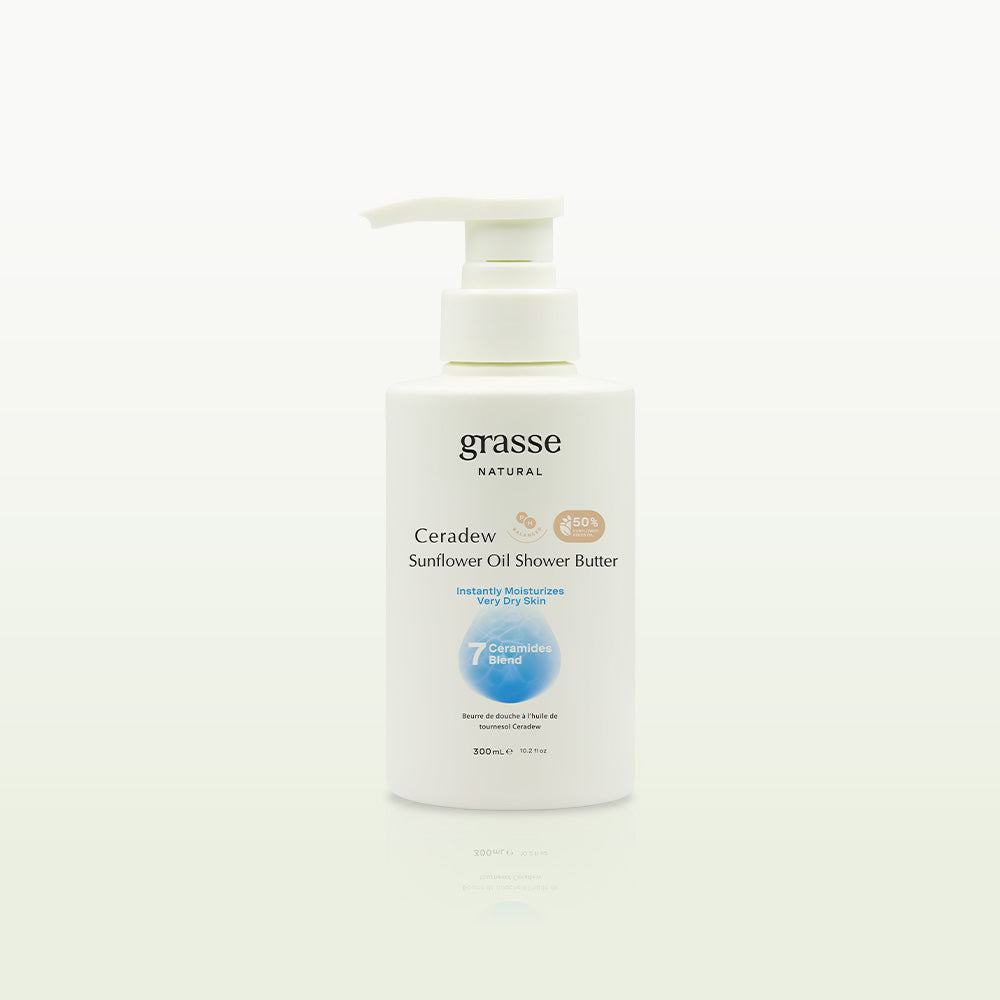 Grasse Natural Ceradew Sunflower Oil Shower Butter