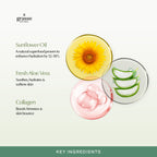 Grasse Natural Firming Aloe Vera and Collagen - Sunflower Oil Body Wash