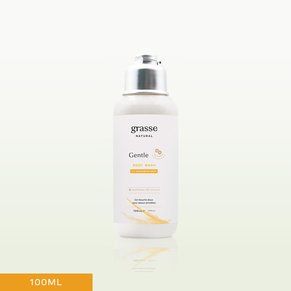 Grasse Natural Gentle Hypoallergenic Body Wash for Sensitive Skin
