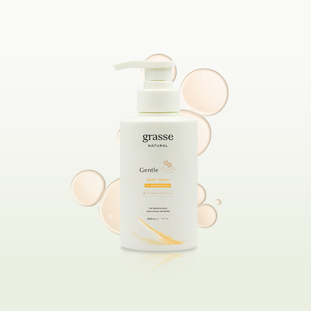 Grasse Natural Gentle Hypoallergenic Body Wash for Senstive Skin