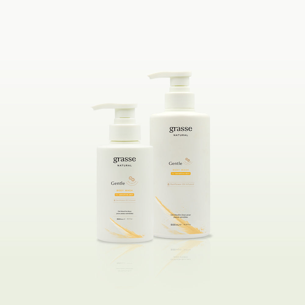 Grasse Natural Gentle Hypoallergenic Body Wash for Senstive Skin