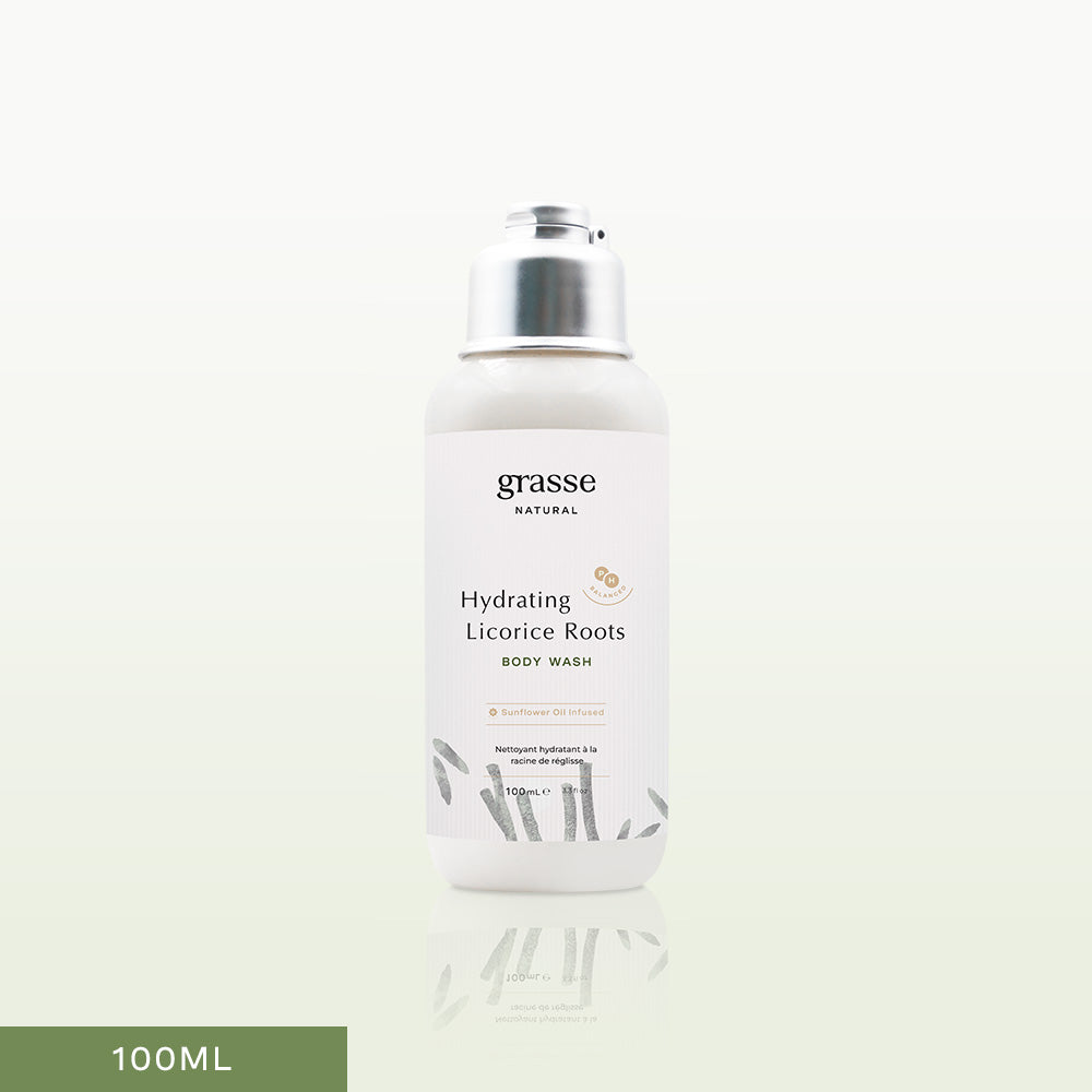 Grasse Natural Hydrating Licorice Root - Sunflower Oil Body Wash