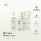 Grasse Natural Hydrating Licorice Root - Sunflower Oil Body Wash