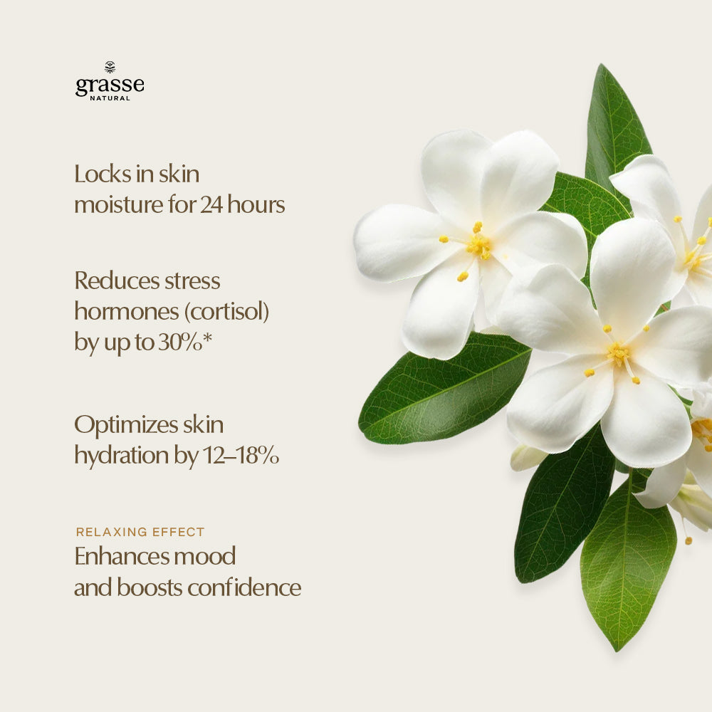 Grasse Natural Serelia Blooming Jasmine Body Wash