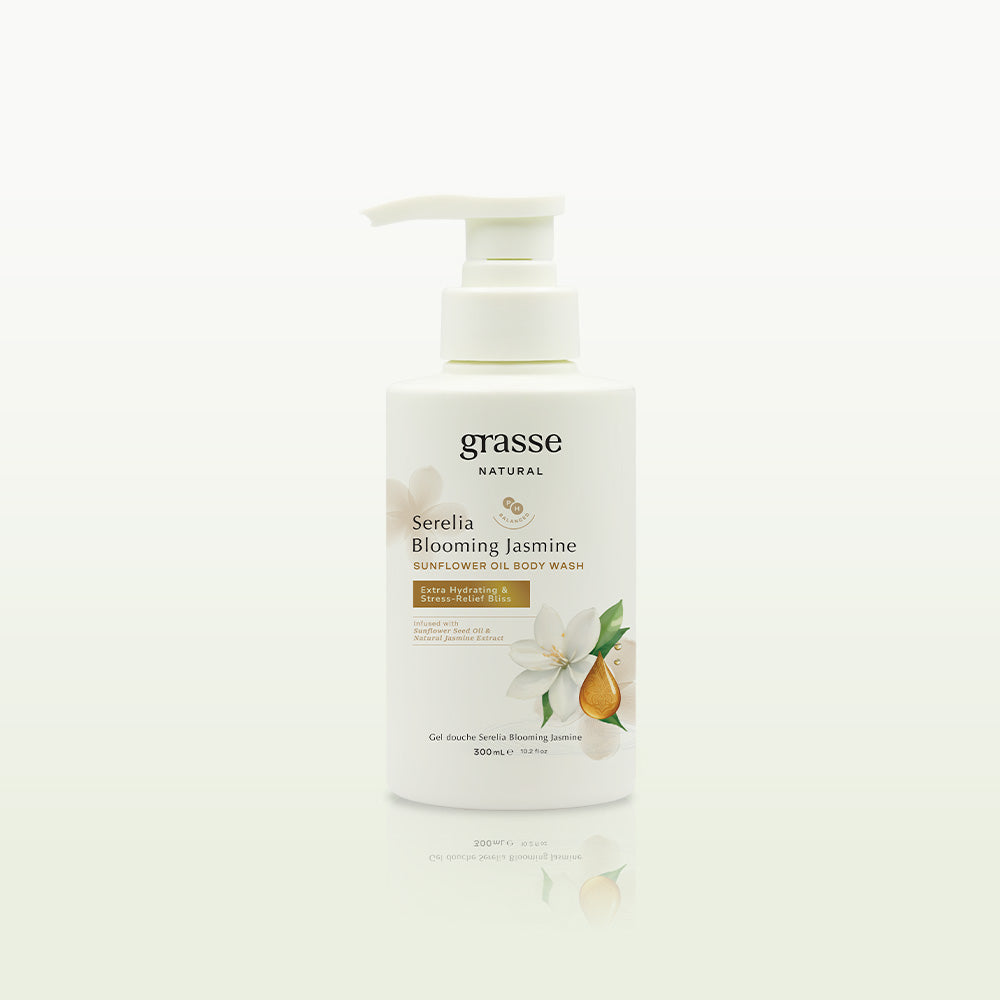 Grasse Natural Serelia Blooming Jasmine Body Wash