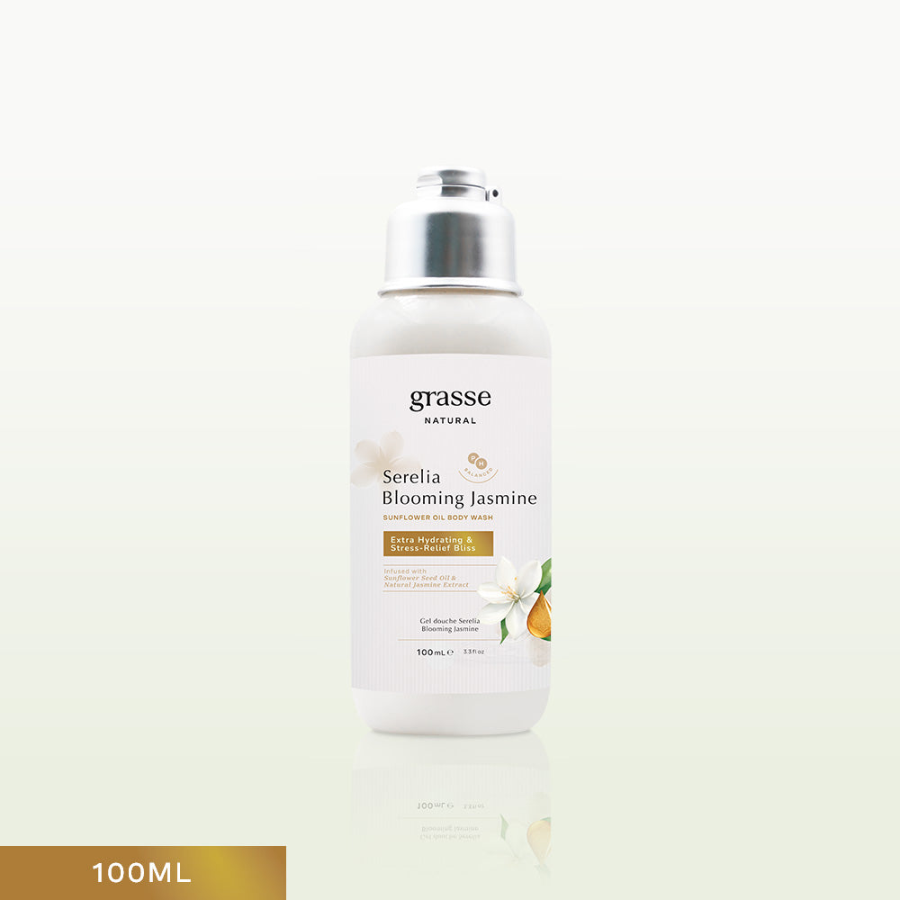 Grasse Natural Serelia Blooming Jasmine Body Wash
