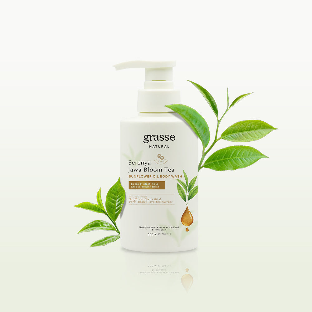 Grasse Natural Serenya Jawa Bloom Tea Body Wash