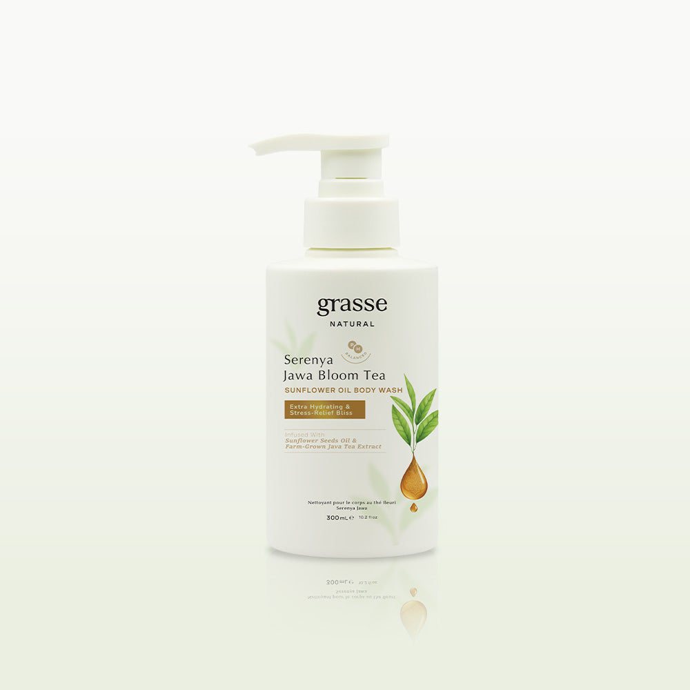 Grasse Natural Serenya Jawa Bloom Tea Body Wash