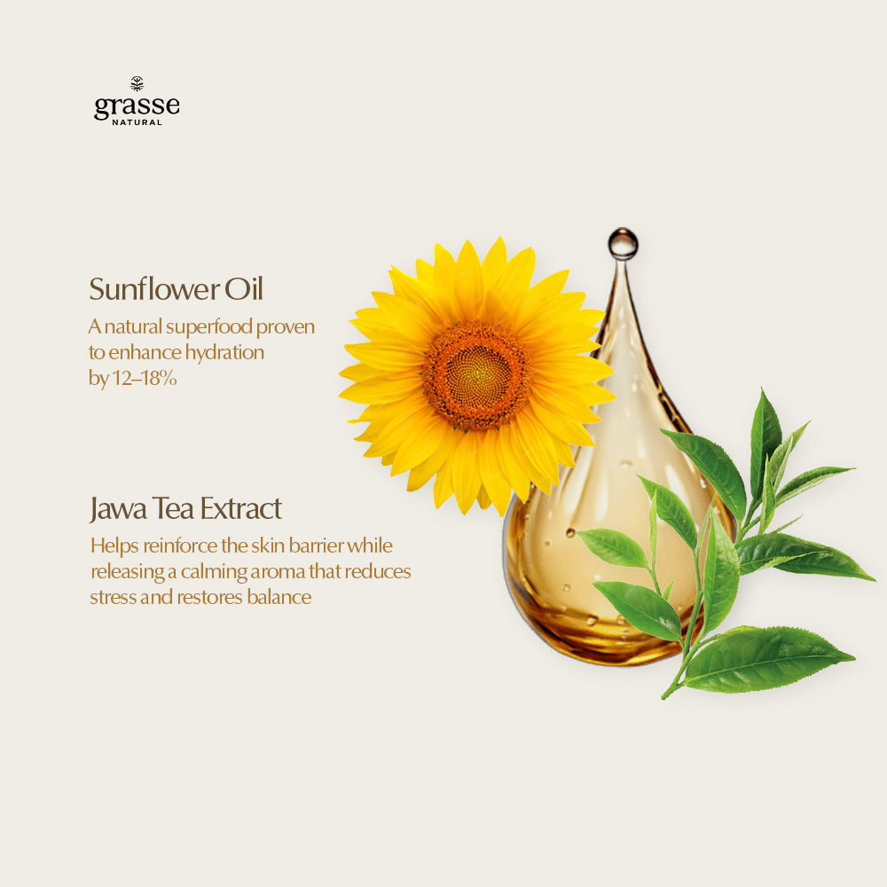 Grasse Natural Serenya Jawa Bloom Tea Body Wash