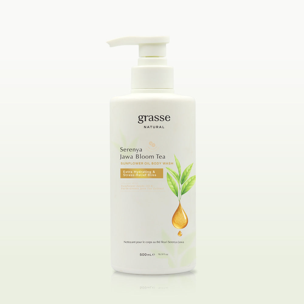 Grasse Natural Serenya Jawa Bloom Tea Body Wash