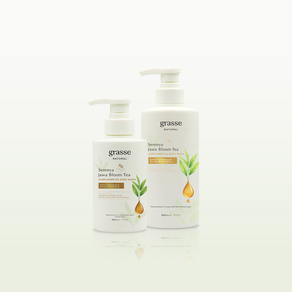 Grasse Natural Serenya Jawa Bloom Tea Body Wash