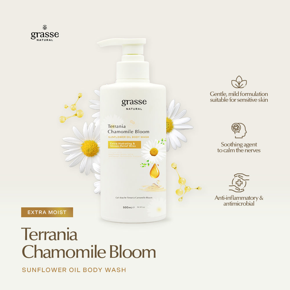 Grasse Natural Terrania Chamomile Bloom Body Wash