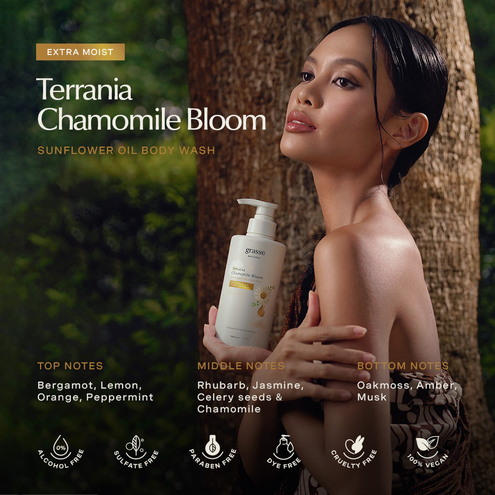 Grasse Natural Terrania Chamomile Bloom Body Wash