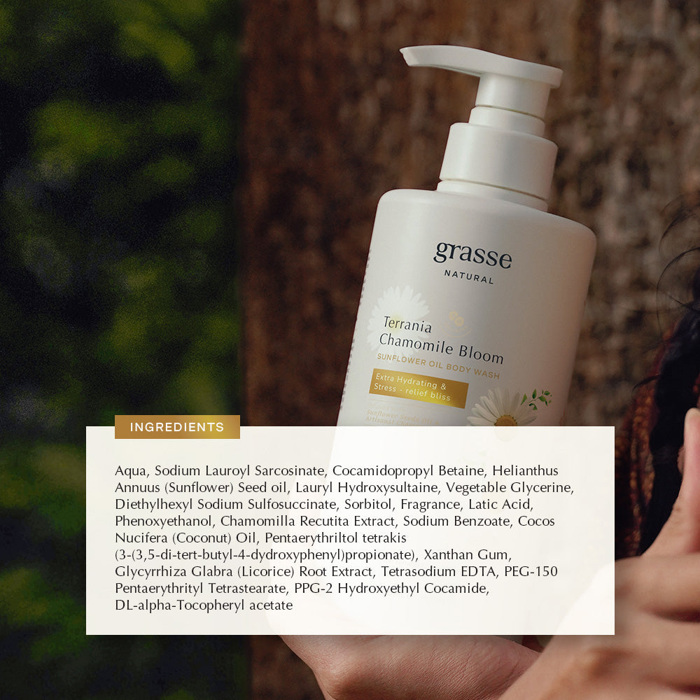 Grasse Natural Terrania Chamomile Bloom Body Wash
